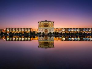 سکه همای سعادت طرح عالی قاپو - تصویر دوم