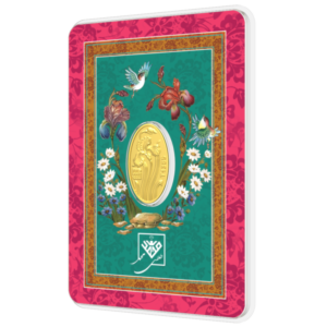 شمش طلای 24 عیار گل زنبق 0.400 گرم - تصویر دوم